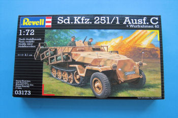 SD.KFZ. 251/1 AUSF. C & WURFRAHMEN 40